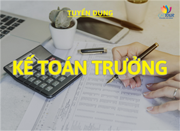 Tuyển Kế toán trưởng