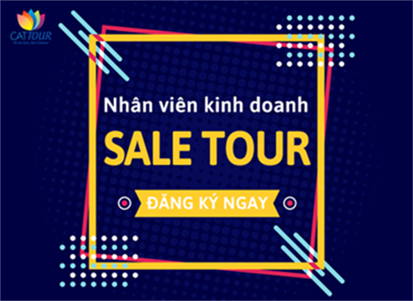 Tuyển Nhân viên Kinh doanh - Sales Tour